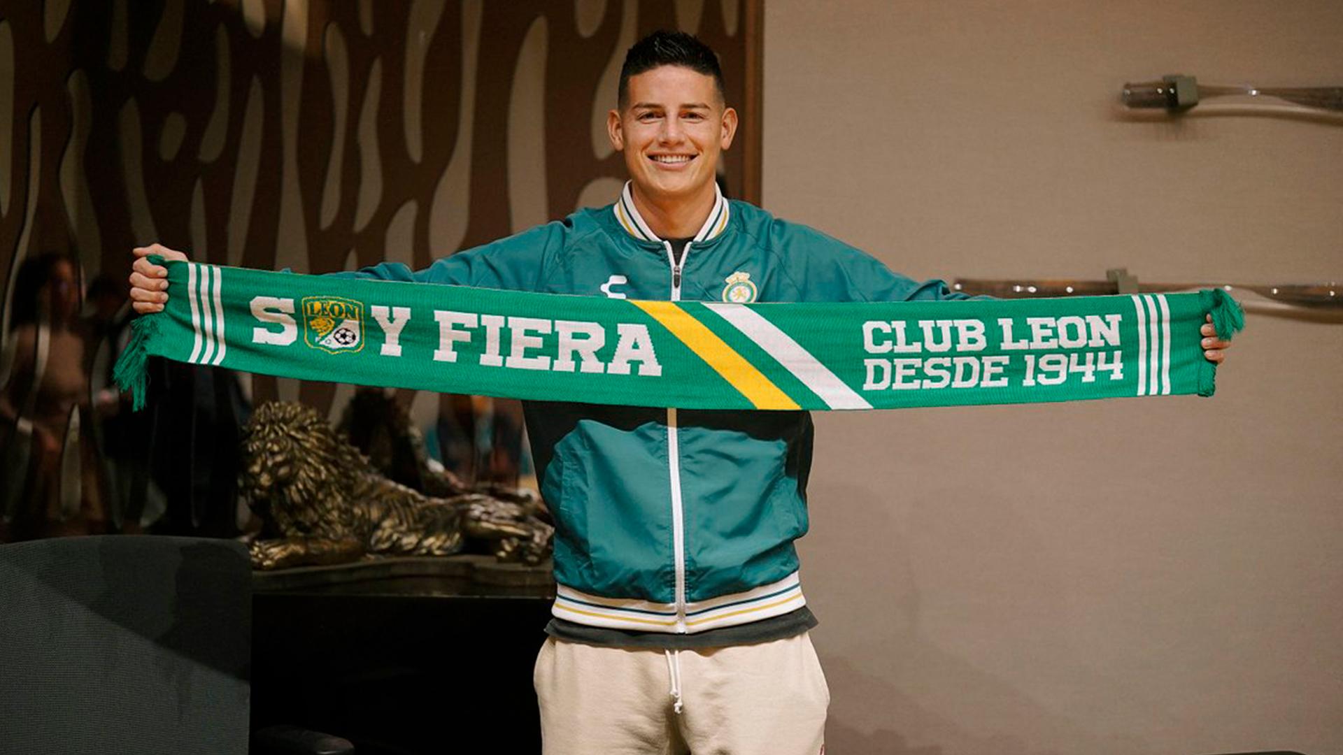 (VIDEO) Club León oficializa la llegada de James Rodríguez
