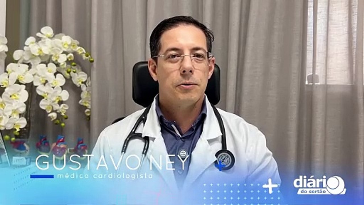 Médico Gustavo Ney cita fatores de risco para doenças cardiovasculares e dá dicas para reduzi-los