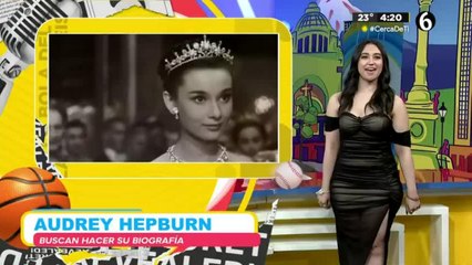 Buscan hacer biografía de Audrey Hepburn