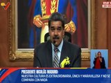 Pdte. Nicolás Maduro: Hagamos lo que tengamos que hacer para que nuestra cultura prevalezca