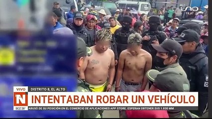 Se salvan de ser linchados