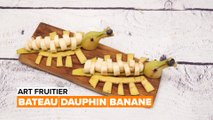 Art Fruitier : Un dauphin banane