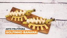 Arte Frutífera: Golfinho-Banana