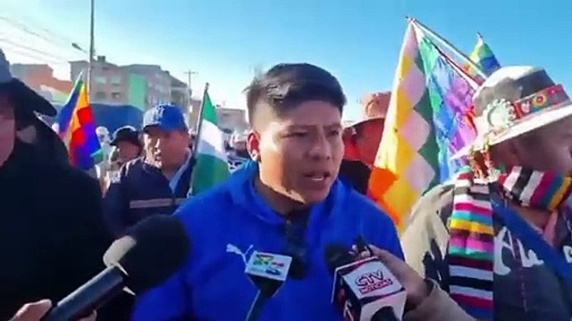 Bolivia: manifestantes evistas marchan para pedir soluciones a la crisis económica
