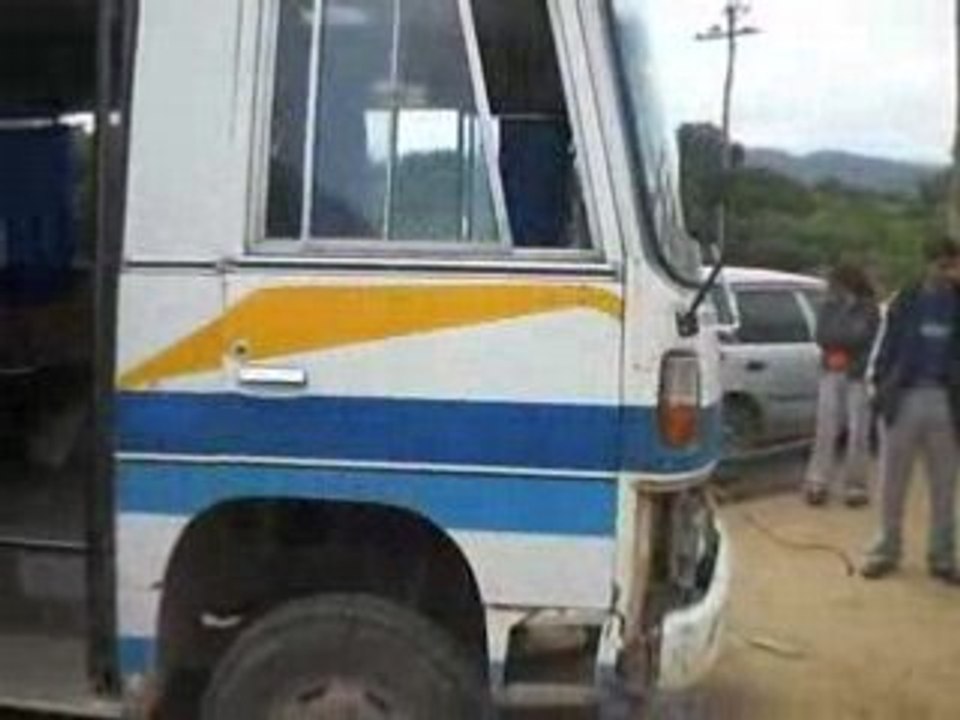 la route du Che, c est un bus en panne