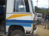 la route du Che, c est un bus en panne