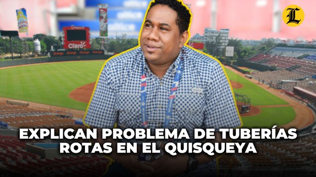Explican problema de tuberías rotas en el Quisqueya