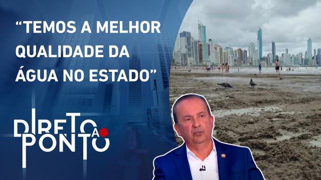 Jorginho Mello rebate críticas sobre poluição nas praias de Balneário Camboriú | DIRETO AO PONTO