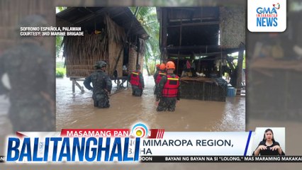Ilang panig ng MIMAROPA region, nalubog sa baha | Balitanghali