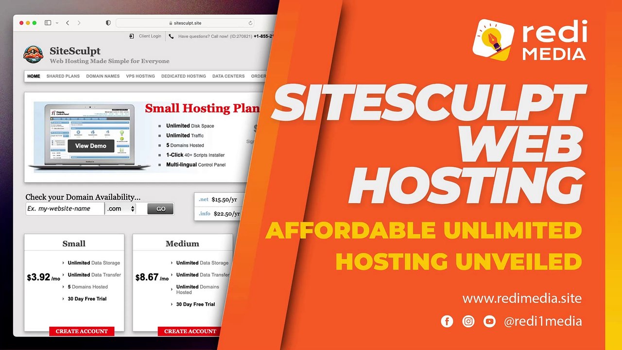 SiteSculpt Web Hosting