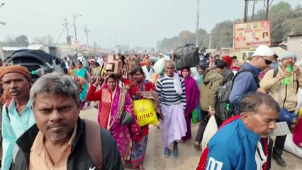 Millions gather for start of world’s biggest religious festival in India