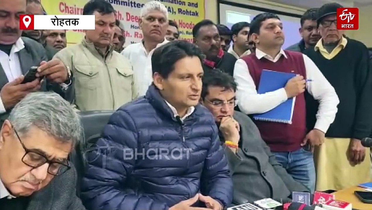 मनोहर लाल के नेहरू वाले बयान पर दीपेंद्र हुड्डा का पलटवार, बोले- कमेंट करने से पहले सोचना चाहिए