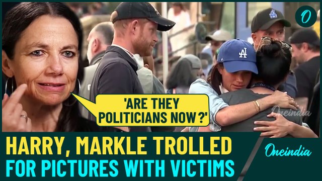 Justine Bateman Calls Out Prince Harry and Meghan Markle Over California Wildfires 'Photo Op'