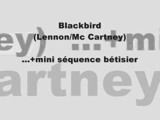 Blackbird(Lennon/Mc Cartney) Cover....+ bonus feat.Lina