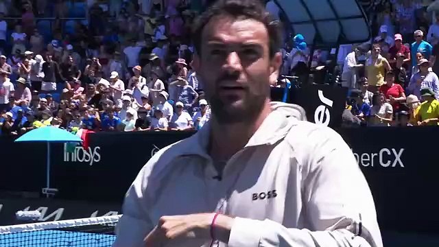 Matteo Berrettini On-Court Interview | Australian Open 2025 First Round