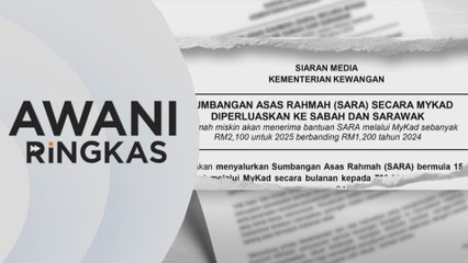 AWANI Ringkas: SARA guna MyKad diperluas