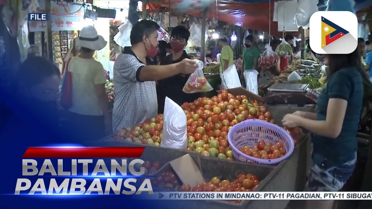 D.A., sinabing unti-unting bumababa ang presyo ng kamatis