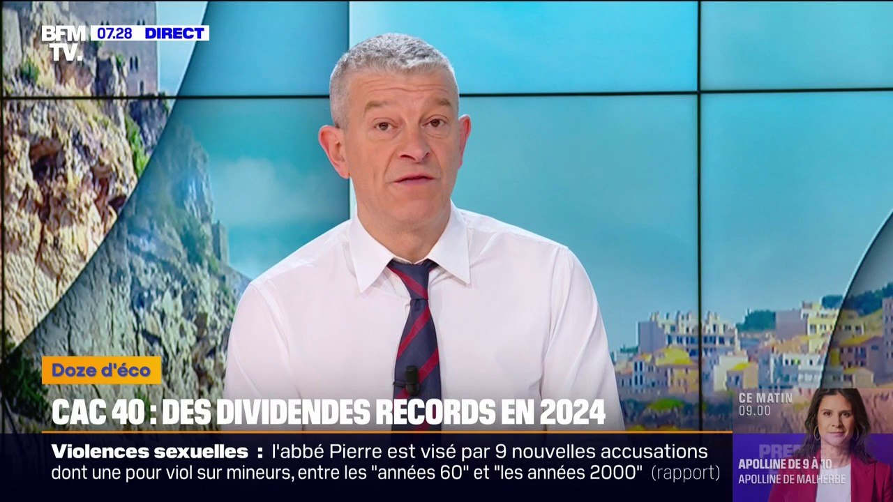 CAC 40: des dividendes records en 2024