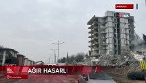 Kahramanmaraş’ta ağır hasarlı binaların yıkımı yüzde 99 tamamlandı