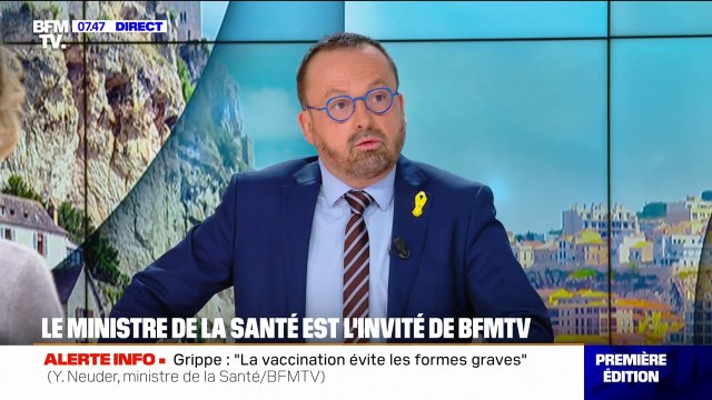 Épidémie de grippe: Yannick Neuder, ministre de la Santé, annonce que 87 plans blancs ont été activés dans les hôpitaux