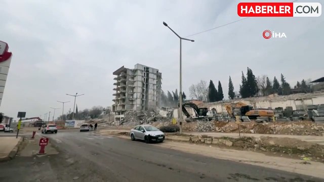 Kahramanmaraş'ta Ağır Hasarlı Binaların Yıkımı Yüzde 99 Tamamlandı