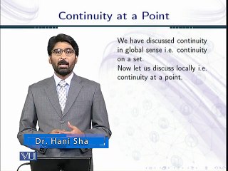 Topology Lecture 78 Continuity at a Point in Topology in Urdu