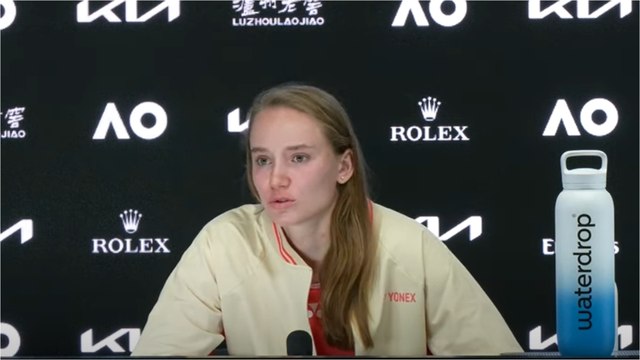 Tennis - Australian Open 2025 - Elena Rybakina, the impact of Goran Ivanisevic : It's too early to say