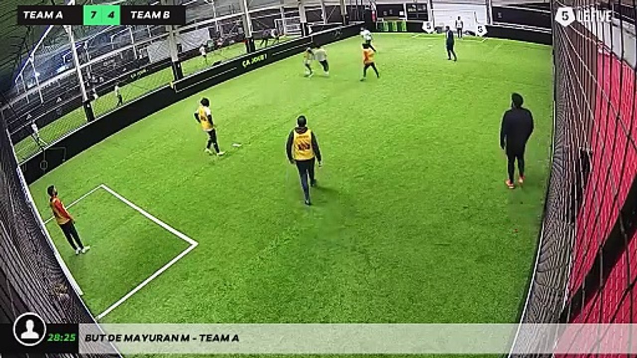 But de Mayuran M - Team A