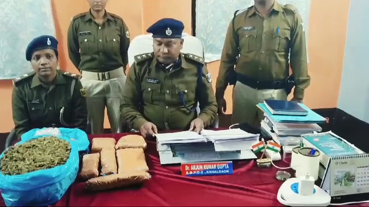 महिला गांजा तस्कर गिरफ्तार, गांजा बरामद