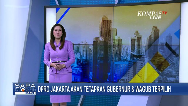 DPRD Jakarta Gelar Rapat Paripurna Penetapan Gubernur dan Wagub Terpilih