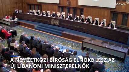 Libanon új elnöke a Nemzetközi Bíróság elnökét nevezte ki miniszterelnöknek