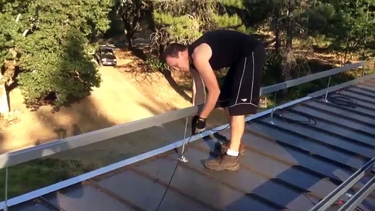 How to install 4100 Watt Solar Panel Array- Solar Off-Grid System Installation Video