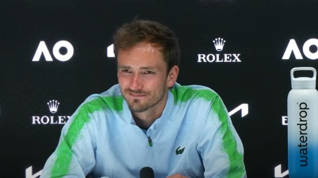 Tennis - Australian Open 2025 - Daniil Medvedev : I was like I don't want to be on a flight tomorrow