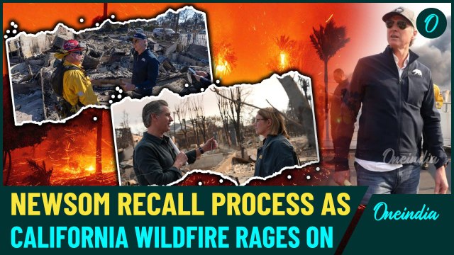 LA California Wildfire Day 7: Newsom Faces Urgent Battle As Dangerous, Winds Threaten To Spread Fire