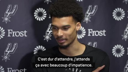 Spurs - Wembanyama : “Le match NBA à Paris ? Je ne pense qu’à ça, c’est dur d’attendre !”