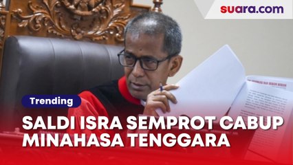 Merasa Dipermainkan, Hakim MK Saldi Isra Semprot Kubu Cabup Minahasa Tenggara: Apa Angguk-angguk Begitu?