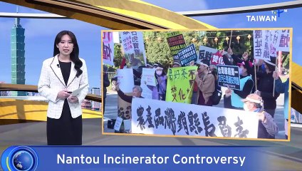 Nantou Residents Protest Planned Trash Incinerator