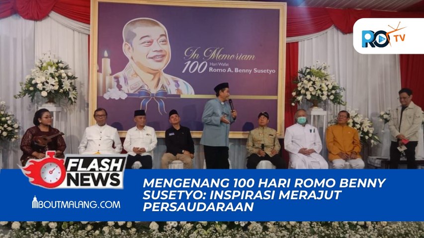 MENGENANG 100 HARI ROMO BENNY SUSETYO: INSPIRASI MERAJUT PERSAUDARAAN