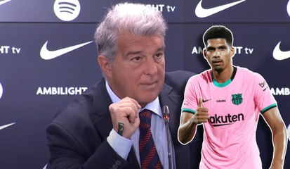 Laporta se posiciona en el 'caso Araujo': "Queremos que continúe"