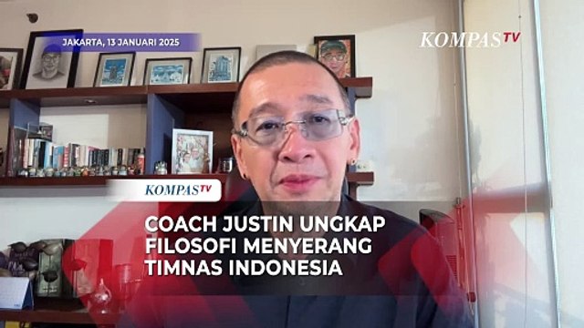 Coach Justin Ungkap Filosofi Menyerang Timnas Indonesia yang akan Dipakai Patrick Kluivert