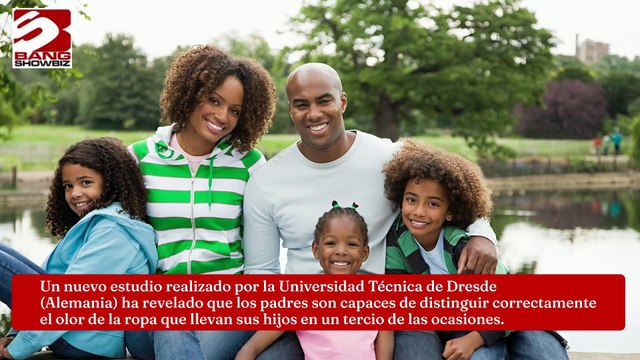 Los padres pueden distinguir a sus hijos por el olor