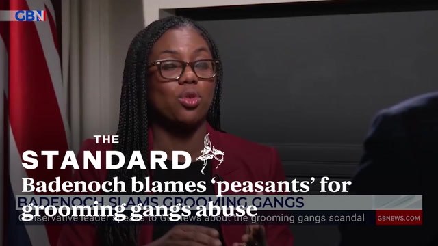 Kemi Badenoch blames ‘peasants’ from ‘sub-communities’ for grooming gangs abuse