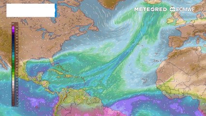 Un fiume atmosferico verso il Mediterraneo