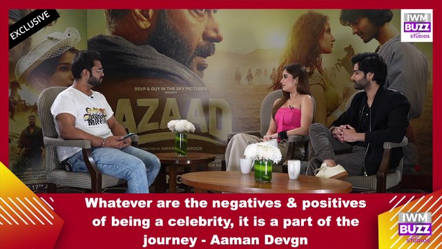 Rasha Thadani & Aaman Devgan open up on their debut film, 'Azaad'
