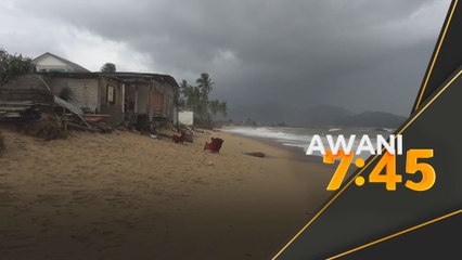 Hakisan pantai: Beberapa kediaman menunggu masa rebah ke Bumi