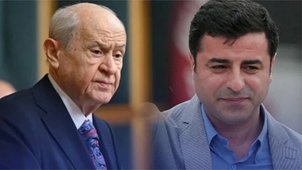 Bahçeli'den 'Selahattin Demirtaş' sorusuna yanıt
