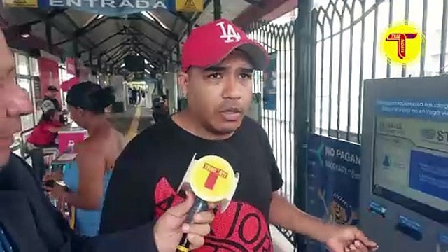 USUARIOS DEL SERVICIO METROVIA DENUNCIAN QUE LAS MÁQUINAS CARGADORAS LES ROBAN EL DINERO