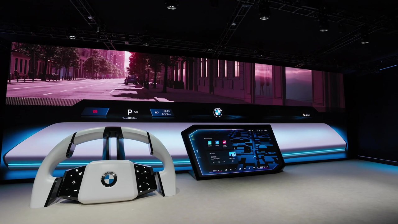 BMW Panoramic iDrive stage
