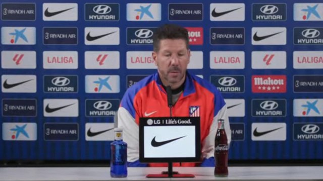 Rueda de prensa de Simeone, previa al Elche vs. Atlético de Madrid de Copa del Rey