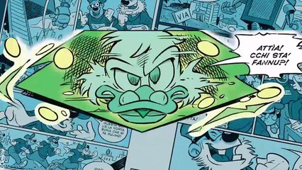 TOPOLINO 3608 - Il trailer della storia in dialetto